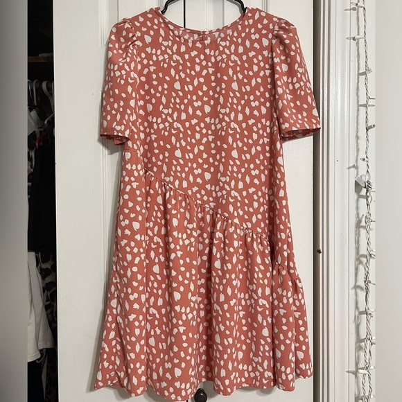 Wonder Nation Girls Asymmetrical Dress, Size L 10/12 - Picture 4 of 10